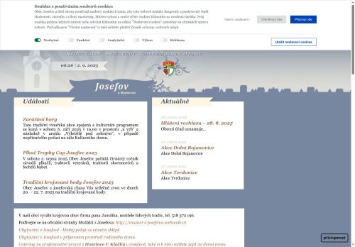 Zobrazit webové stránky Obecní úřad Josefov