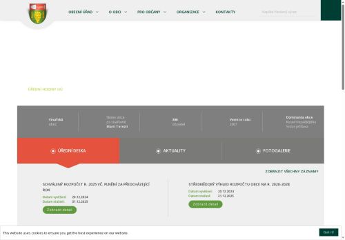 Zobrazit webové stránky Obecní úřad Terezín