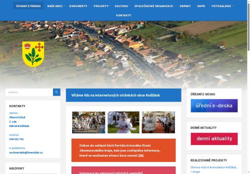 Zobrazit webové stránky Obecní úřad Kněždub