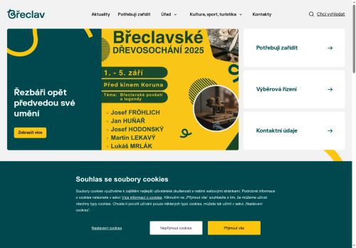 Zobrazit webové stránky Městský úřad Břeclav