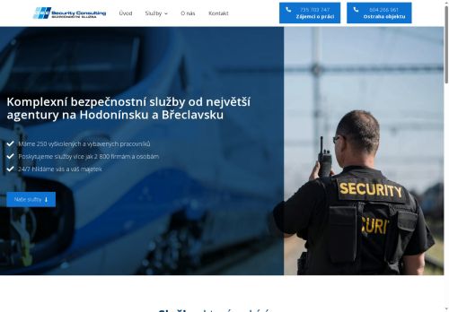 O.S.E. Security Consulting, s.r.o. nabízí práci na pozici strážný/á v obci Sudoměřice