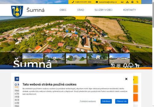 Zobrazit webové stránky Obecní úřad Šumná