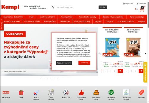 KAMPI OFFICE s.r.o. nabízí práci na pozici pracovník/ce papírenské výroby - pomocné práce v objektu firmy v obci Hodonín