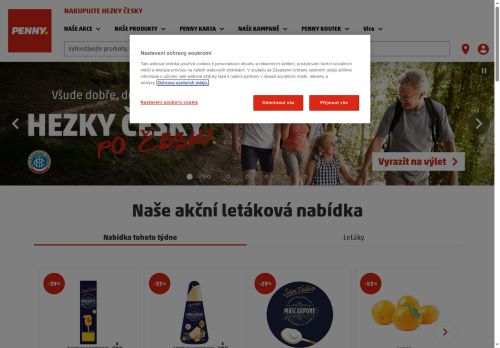 Zobrazit webové stránky Penny Market Rosice
