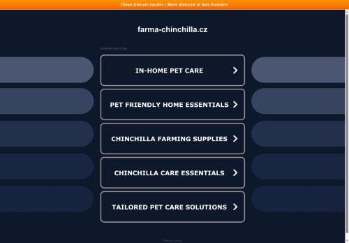 Zobrazit webové stránky Farma Chinchilla (Lubomír Žalud MVDr.)