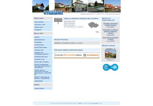Zobrazit webové stránky Obecní úřad Ctiměřice