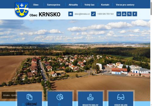 Zobrazit webové stránky Obecní úřad Krnsko