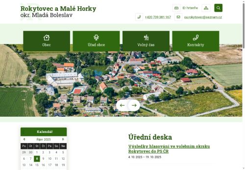 Zobrazit webové stránky Obecní úřad Rokytovec