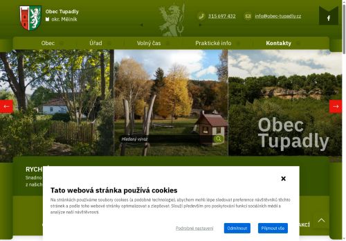 Zobrazit webové stránky Obecní úřad Tupadly