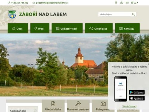 Obecní úřad Záboří nad Labem
