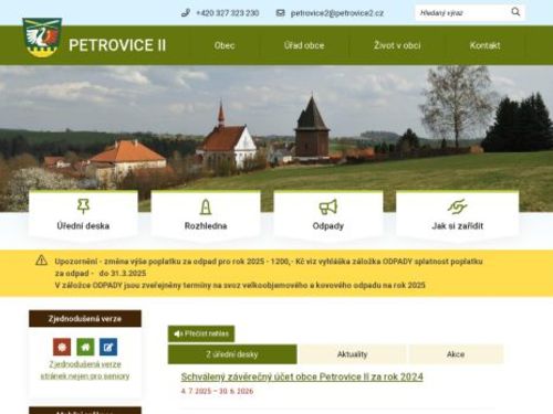 Obecní úřad Petrovice II