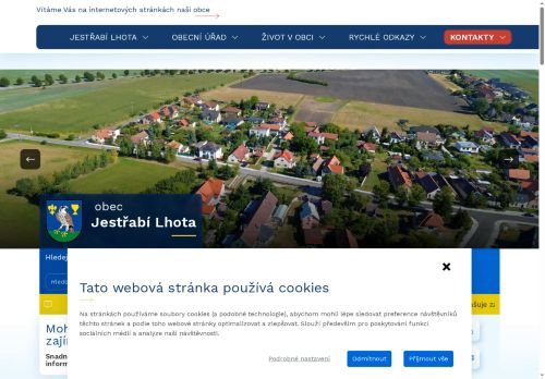 Zobrazit webové stránky Obecní úřad Jestřabí Lhota