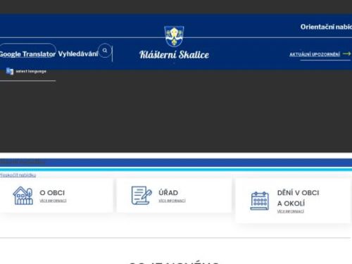 Obecní úřad Klášterní Skalice