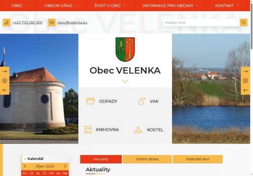 Zobrazit webové stránky Obecní úřad Velenka