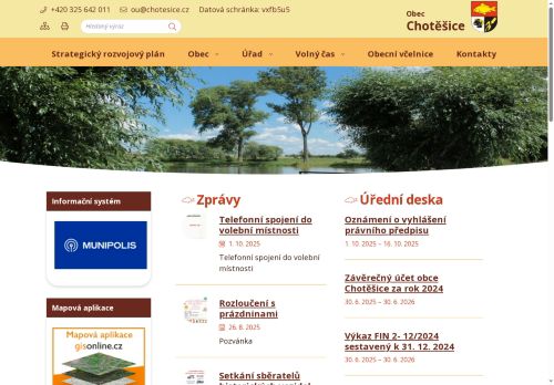 Zobrazit webové stránky Obecní úřad Chotěšice