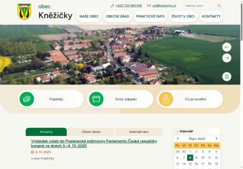 Zobrazit webové stránky Obecní úřad Kněžičky