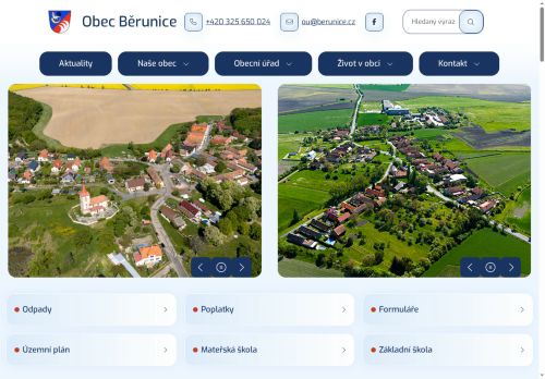 Zobrazit webové stránky Obecní úřad Běrunice