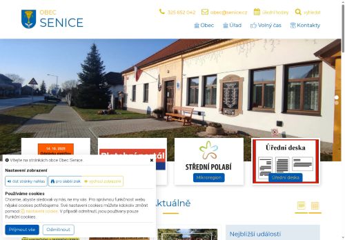 Zobrazit webové stránky Obecní úřad Senice