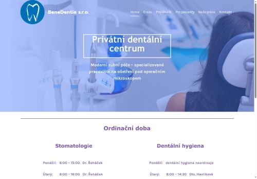 Zobrazit webové stránky Stomatologie - MDDr. Adam Řeháček