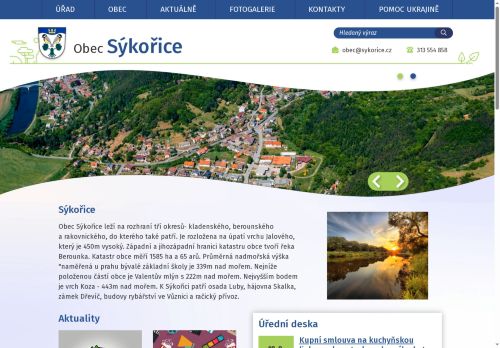 Zobrazit webové stránky Obecní úřad Sýkořice