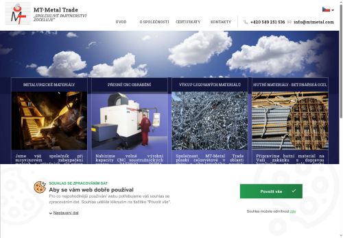 MT-Metal Trade, s.r.o. nabízí práci na pozici seřizovač a obsluha CNC soustruhu (m/ž) v obci Adamov