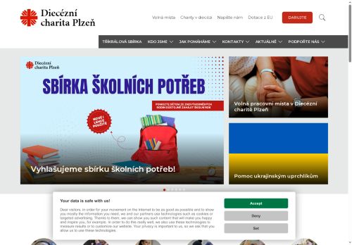 Zobrazit webové stránky Diecézní charita Plzeň