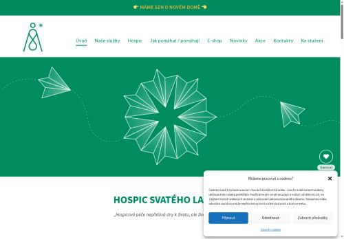 Zobrazit webové stránky Hospic svatého Lazara, z.s.