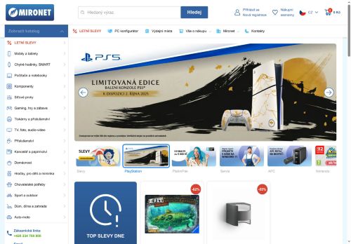 Mironet.cz a.s. nabízí práci na pozici Specialista / Specialistka reklamačního oddělení v obci Praha