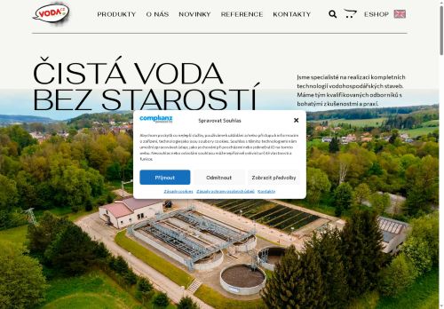 VODA CZ s.r.o. nabízí práci na pozici Projektový manažer/ka v obci Nýřany