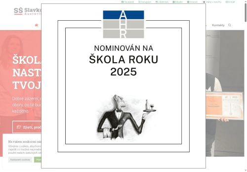 Střední škola Slavkov - Austerlitz, příspěvková organizace nabízí práci na pozici Kuchař/ka v obci Slavkov u Brna