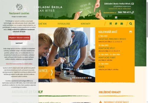 Zobrazit webové stránky Základní škola Velká Bíteš