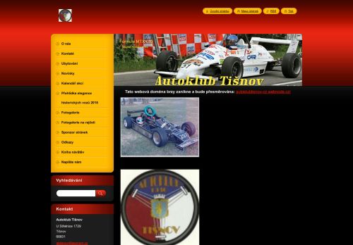 Zobrazit webové stránky Autoklub Tišnov