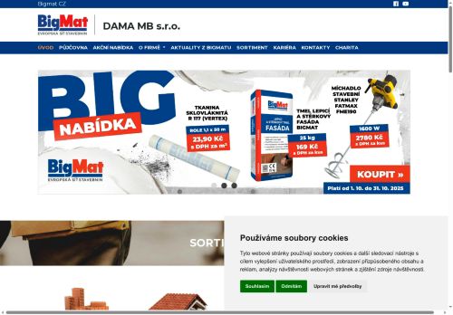Dama MB s.r.o. nabízí práci na pozici skladník, řidič VZV v obci Bakov nad Jizerou