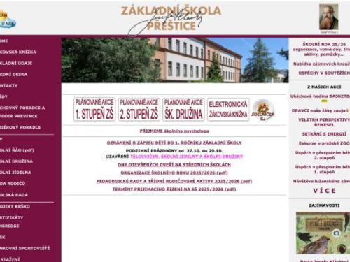 Základní škola Josefa Hlávky Přeštice