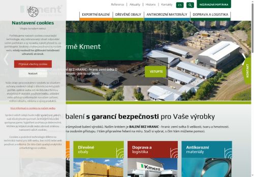 Kment, s.r.o. nabízí práci na pozici *Pracovník exportního balení (m/ž) v obci Sklené nad Oslavou