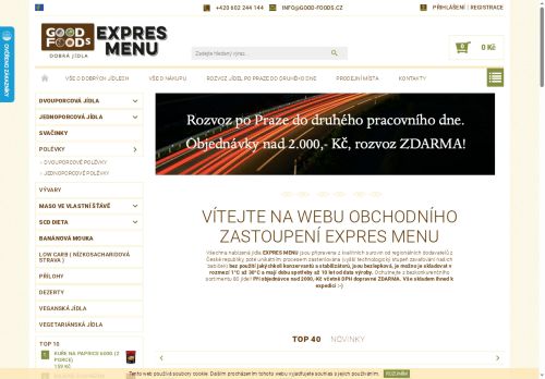 GOOD FOODS Dobrá jídla s.r.o. nabízí práci na pozici Administrativní práce + Obsluha skladu v obci Slaný