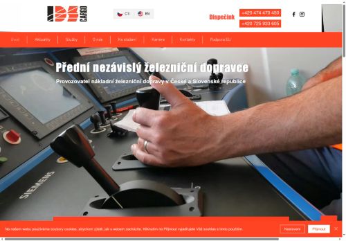 IDS CARGO a.s. nabízí práci na pozici Dělník (m/ž) v obci Kolín