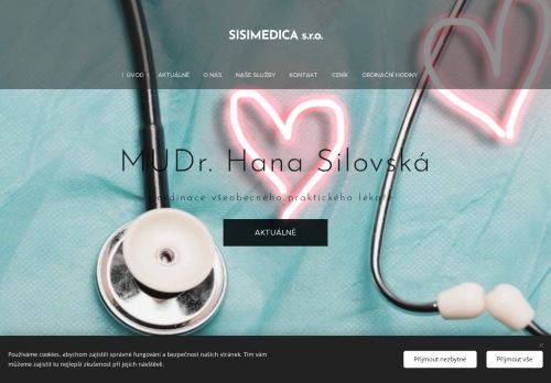 Zobrazit webové stránky Praktický lékař pro dospělé SISIMEDICA - MUDr. Hana Silovská