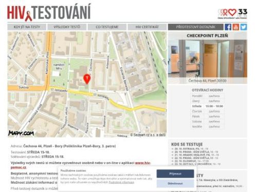 HIV testování - Poliklinika Bory