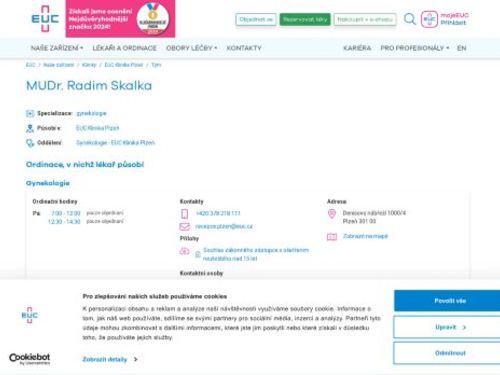 Gynekologická ambulance - MUDr. Radim Skalka