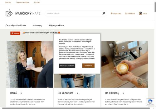Zobrazit webové stránky Ivančický kafe