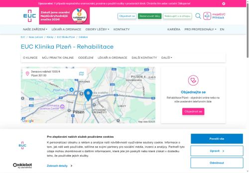 Zobrazit webové stránky Rehabilitační ambulance - MUDr. Jana Kydlíčková