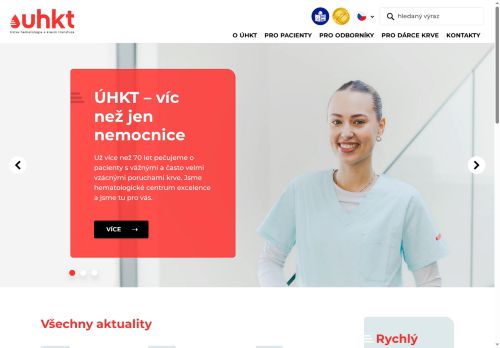 Ústav hematologie a krevní transfuze Praha nabízí práci na pozici Laboranti v obci Praha