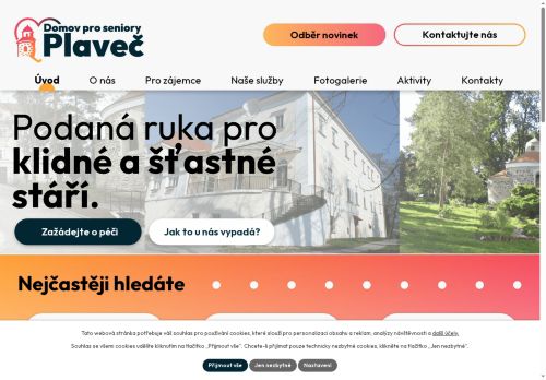 Domov pro seniory Plaveč, příspěvková organizace nabízí práci na pozici Pracovníci v sociálních službách m/ž v obci Plaveč