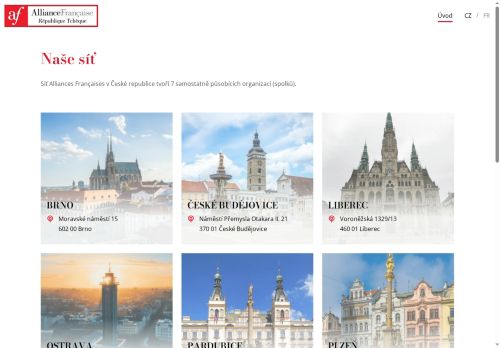 Alliance francaise de Plzeň, z.s. nabízí práci na pozici ředitel/ka v obci Plzeň