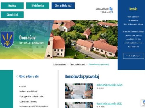 Domašovský zpravodaj