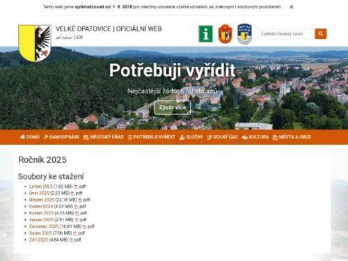 Zpravodaj města velké Opatovice