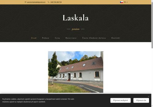 Zobrazit webové stránky Penzion Laskala