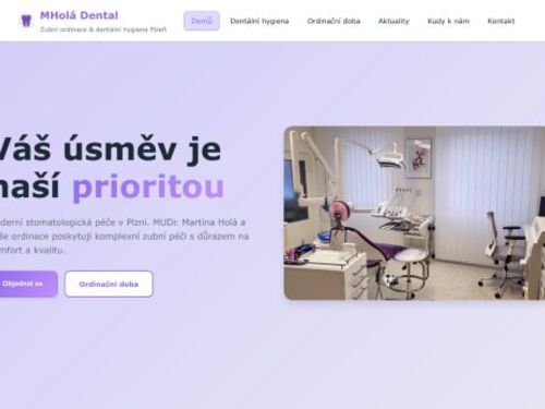 Zubní ordinace MHolá Dental s.r.o. - MUDr. Martina Holá
