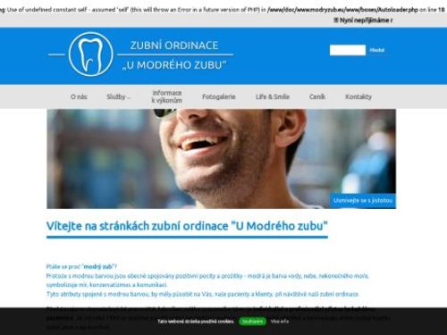 Zubní ordinace U Modrého zubu - MUDr. Nataša Kuralová